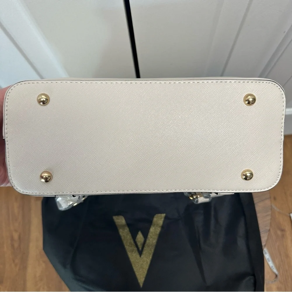 NWT Vanessa Williams‎ Off White Lush Backpack Purse